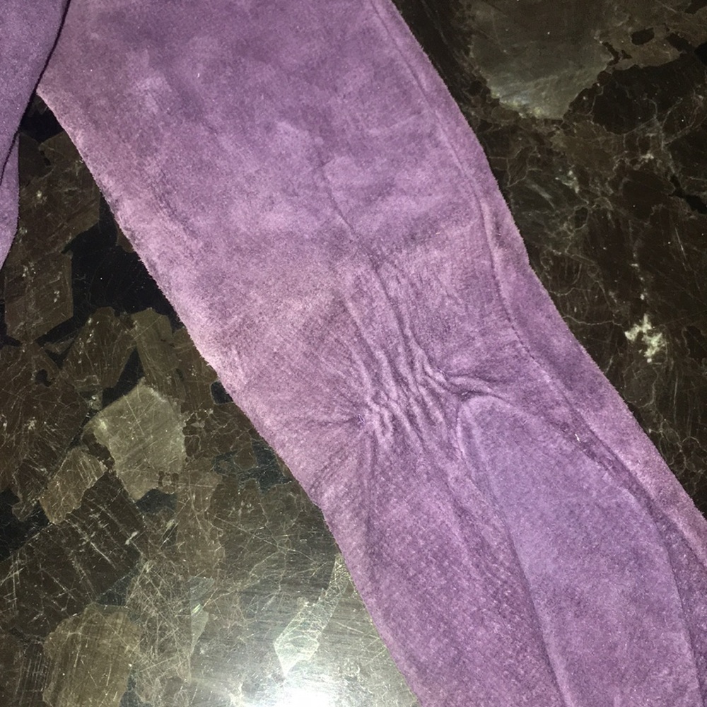 Long Suede Gloves - Picture 3 of 4